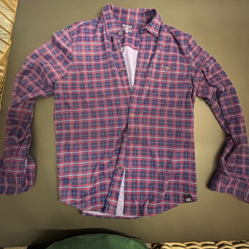 Rhône Hardy Flannel Shirt, Medium